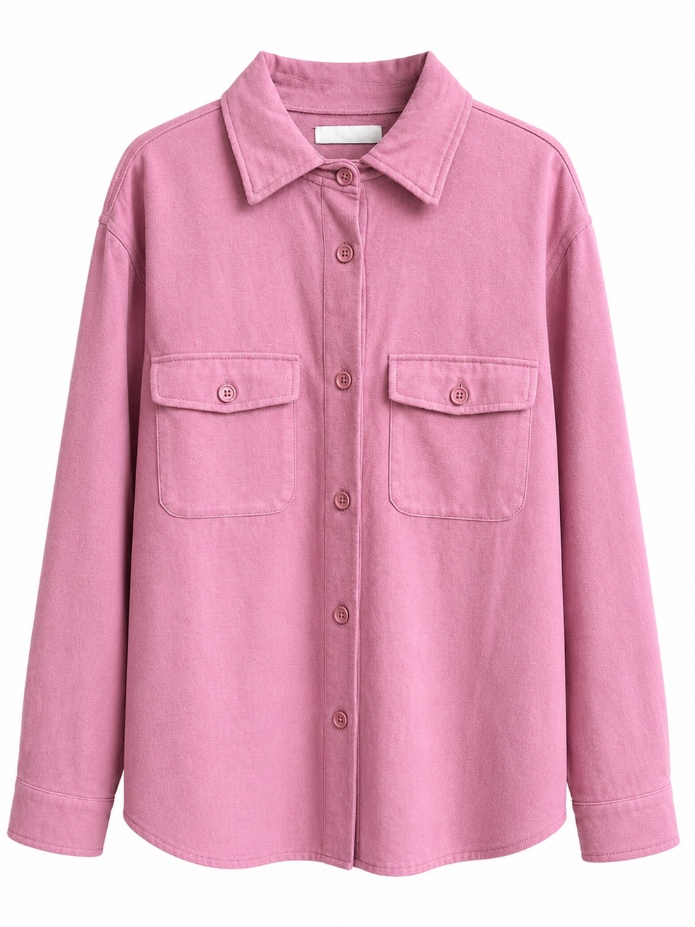 DKR & Company Mauve Pink Fleece-Lined Shacket Size XL